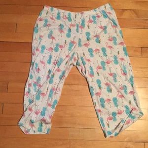Flamingo pajama Capri